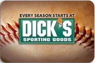 Dick's Sporting Goods $200.00