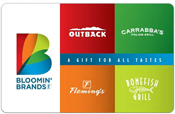 Bloomin' Brands $50.00