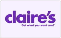 Claire's $25.00