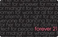 Forever 21 $40.00